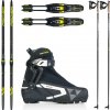 Bežecké lyže FISCHER RCR Skate Stiff s viazaním + topánky Fischer + palice