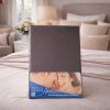 AMIDO EXQUISIT Jersey superstretch plachta ová 170gr/m2 antracit Jersey elastan 200-220x200-220 cm - možnosť úpravy rozmeru