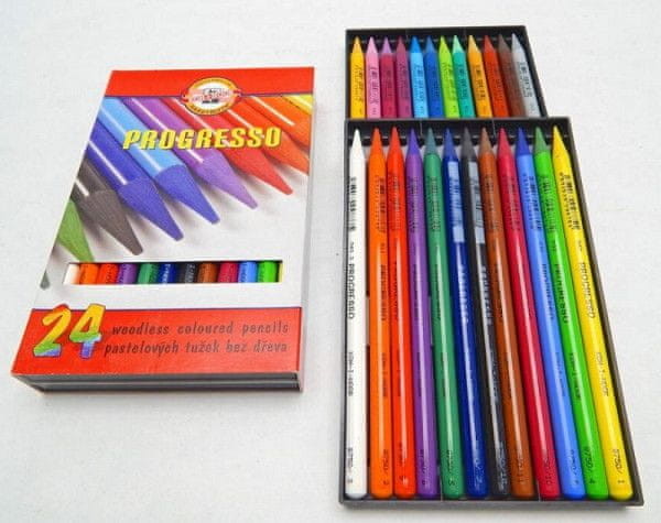 Pastelov á ceruzka v laku PROGRESSO, 24 ks od 11,99 € - Heureka.sk
