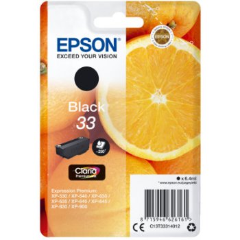 Epson 33 Black - originálny