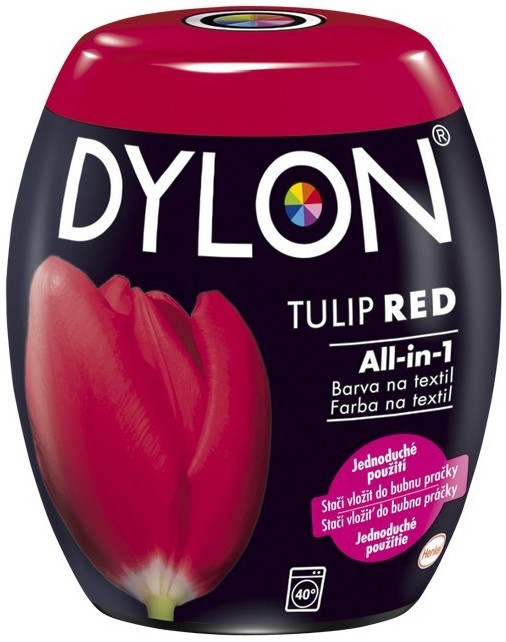 DYLON All-in-1 Farba na textil Tulip Red 4176 od 3,71 € - Heureka.sk