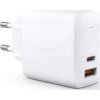 Aukey Aukey PA-B3 White Omnia Charger 2xusB Dodávka napájania (1XUSB A+1XUSB C) 65W 5.4A Sieťová nabíjačka