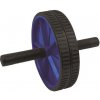 Spokey Posilňovacie kolečko double roller 18,5cm – čiernomodré