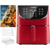 Cosori CP158-AF Premium – 5.5L červená CP158-AF-RXR - Teplovzdušná fritéza