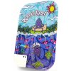 Best Buds Veľký kovový rolovací podnos Purple Haze s magnetickou brúskou
