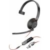 HP Poly Blackwire C5210 slúchadlá do uší káblové, 8X230AA, mono, čierna, Potlačenie hluku; 8X230AA