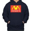 Fajntričko Mikina - I´m lovin´ it 2, Farba tmavo modrá, Strih/ Variant Pánsky/UNISEX