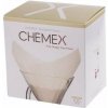 Filter na kávu Chemex papierové filtre pre 6-10 šálok, štvorcové, 100ks (FS-100)