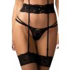 Obsessive Nutris Garter Belt Black