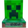 Lampa s budíkom a hodinami Minecraft Creeper