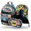 Školský batoh viackomorový Batman BAAGL viacfarebný 25 l