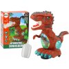 mamido Tancujúci dinosaurus s detekciou prekážok, svetlami a zvukmi hnedý