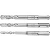 Graphite Súprava vrtákov do betónu SDS Plus, quatro, súprava 3 ks - 6, 8, 10 x 110 mm 57H570