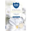 Aura Bispol White Flowers vonné čajové sviečky 6ks