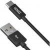 Kábel YENKEE YCU 302 BK USB A 2.0/USB C 2m čierny