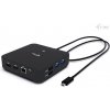 i-Tec USB-C DP Dual HDMI Docking Station, Power Delivery 100W C31TRIPLEVIDEODPPRO