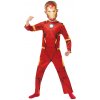 Rubies Detský kostým s maskou - Iron Man Veľkosť - deti: L: 128 cm