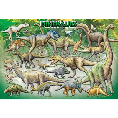 Eurographics Dinosauři 100 dielov