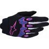 Rukavice Alpinestars Full Bore v2 čierno-fialové XXL