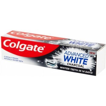 Colgate Advanced White bieliaca zubná pasta s aktívnym uhlím 75 ml