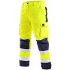 CXS Nohavice CXS CARDIFF, výstražné, zateplené, pánske, žlté, veľ. 3XL