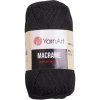 Yarnart Macrame Čierna 148