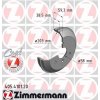 Brzdový bubon ZIMMERMANN 405.4101.20
