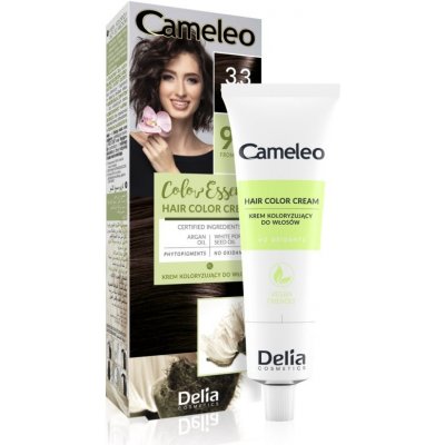 Delia Cosmetics Cameleo Color Essence farba na vlasy v tube odtieň 3.3 Chocolate Brown 75 g
