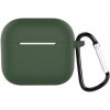Devia puzdro Silicone Suit Case pre Apple AirPods 3 - Dark Green 6938595351112