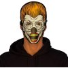 Ľad svietiace maska Scary Clown