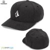 Volcom šiltovka Full Stone flexfit hat, charcoal heather, L/XL