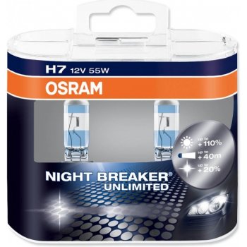 OSRAM H7 NIGHT BREAKER UNLIMITED Duo-Box