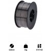 drôt zvárací FLUX - 0.8mm, 1kg, Metóda: MIG (Flux / FCAW) ; Priemer cievky: 100 mm ; Vnútorný priemer: 17 mm