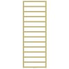 Hopa PERTH kúpeľňový radiátor 600x1720 mm 737 W stredové pripojenie Zlatá matná RADPER601784SP
