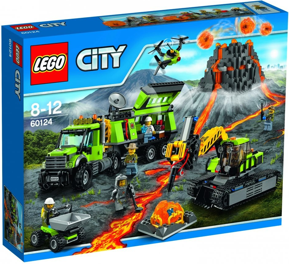 LEGO® City 60124 Sopečná základna průzkumníků od 251,6 € - Heureka.sk