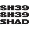 SHAD Nálepky D1B39ETR pre SH39 (Samolepky)