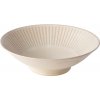 Miska na ramená RIDGED ALABASTER 900 ml, smotana, MIJ