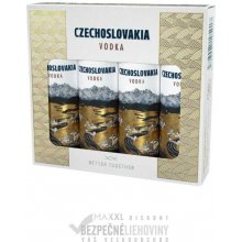 Czechoslovakia vodka 40% 4 x 0,04 l (Set)