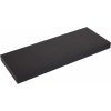 Nástenná polička Carlton 60 cm x 24 cm x 3,8 cm (Š/H/V) čierna