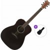 Yamaha FX400 Basic SET Smoky Black Elektroakustická gitara Dreadnought
