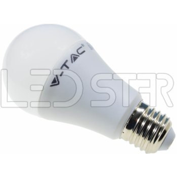 V-TAC LED žiarovka E27 teplá biela 10W