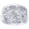 SPRINGOS LED rozprávkové svetlá Strieborné drôtové osvetlenie 100 LED diód 1000 cm Studená biela batériová Vnútorné vianočné / vianočné dekorácie LED svetlá