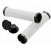 Sram Locking bílá Double Clamps & End Plugs