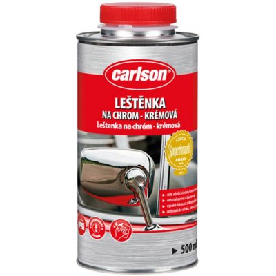 Carlson Leštenka na chróm - krémová 500 ml