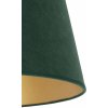 Duolla Tienidlo na lampu Cone výška 18 cm, tmavo zelená/zlatá - 85479