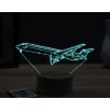 Beling 3D lampa,McDonnell Douglas MD-80,16 farebná ULA55