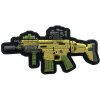 WARAGOD Nášivka Scar-H 3D GUN 10.5x5cm