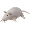 IKEA Gosig Ratta plyšová krysa, myška 23 cm sivá