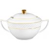 Porcelánová polievková misa so zlatým okrajom Wilmax 2800 ml