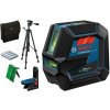 Kombinovaný laser Bosch GCL 2-50 G so 4 batériami (AA), statívom 15216